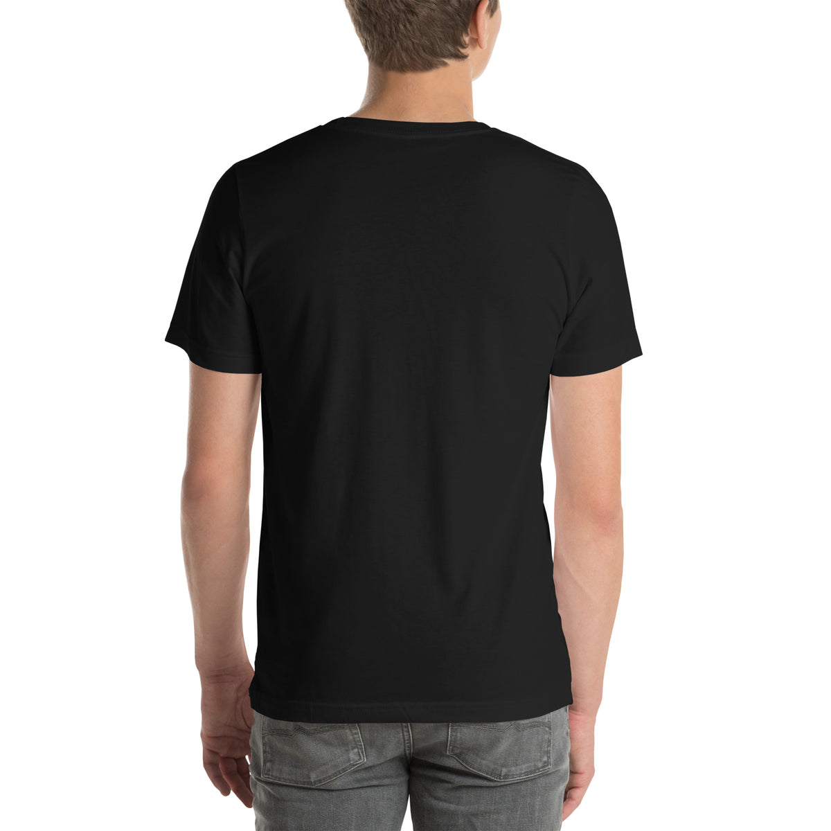 Kiyosumi Morning Flow T-Shirt in Black, back view
