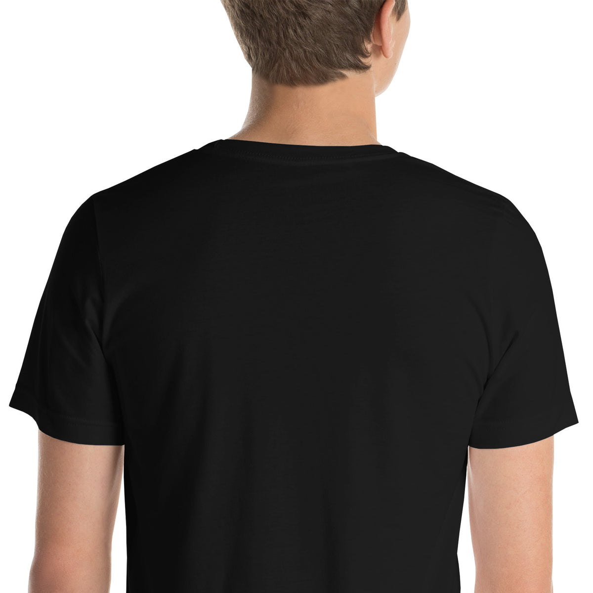 Kiyosumi Morning Flow T-Shirt in Black, close-up of the print